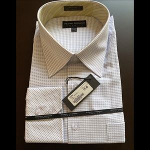 Michael Brandon 100% Cotton Men’s Dress Shirt Sz XXL 18-18 1/2